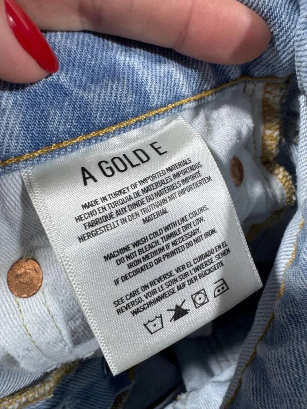 Agolde these high